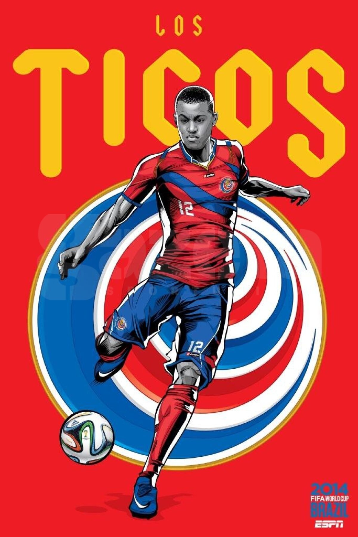 32 de postere nebune pentru Cupa Mondială! » "Supereroii" Rooney, Ronaldo şi Neymar în imagini incredibile