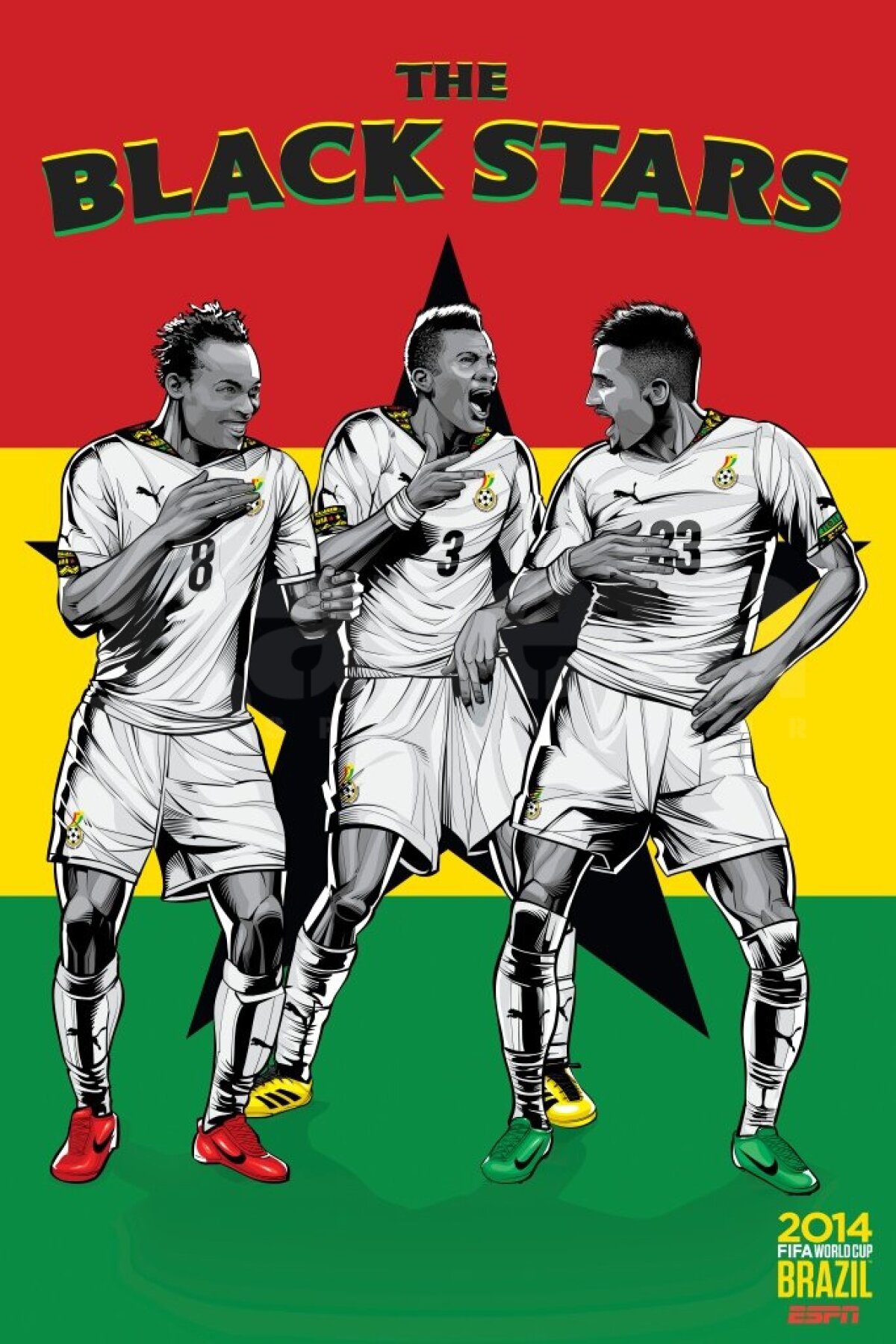 32 de postere nebune pentru Cupa Mondială! » "Supereroii" Rooney, Ronaldo şi Neymar în imagini incredibile