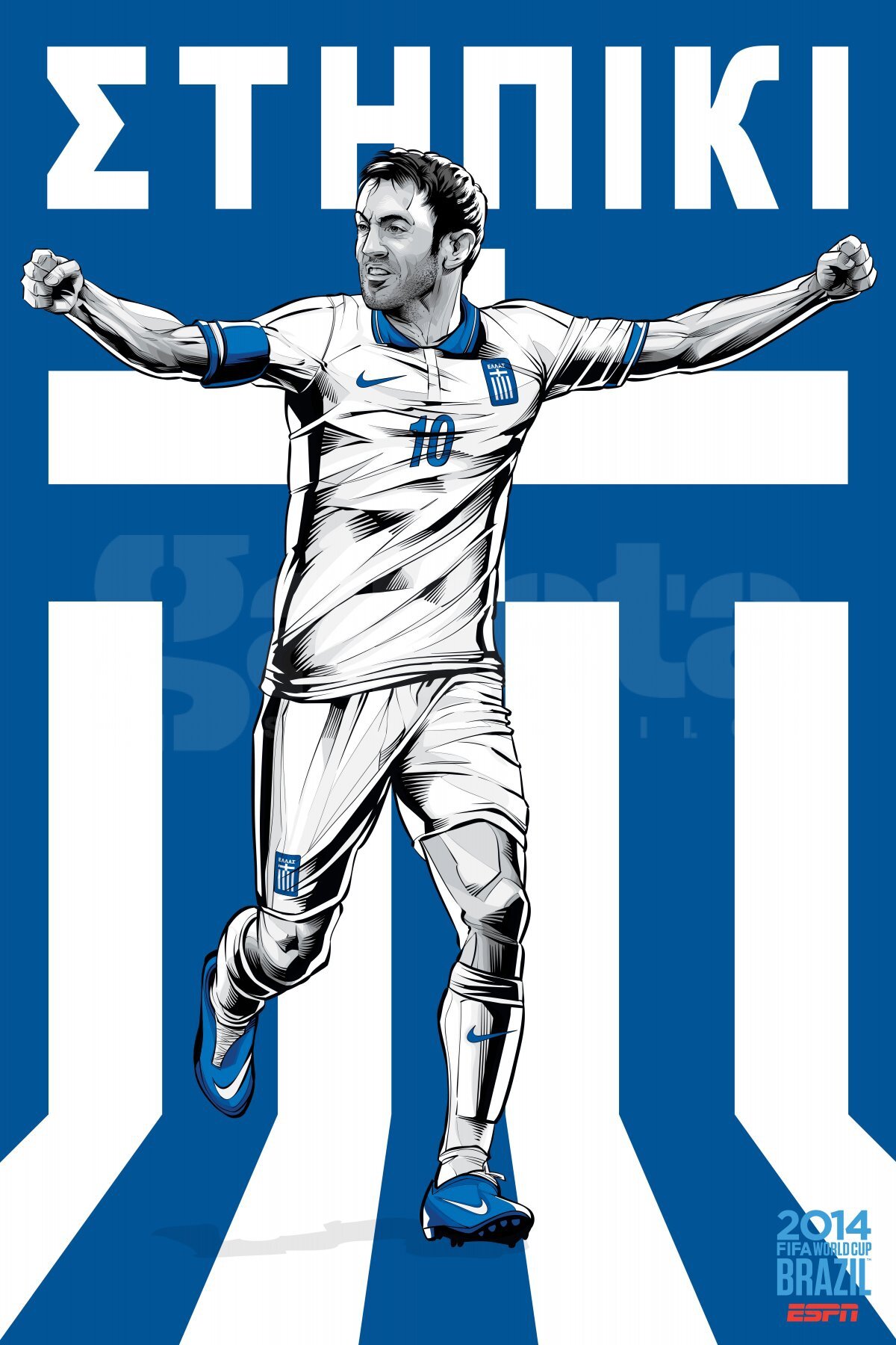 32 de postere nebune pentru Cupa Mondială! » "Supereroii" Rooney, Ronaldo şi Neymar în imagini incredibile