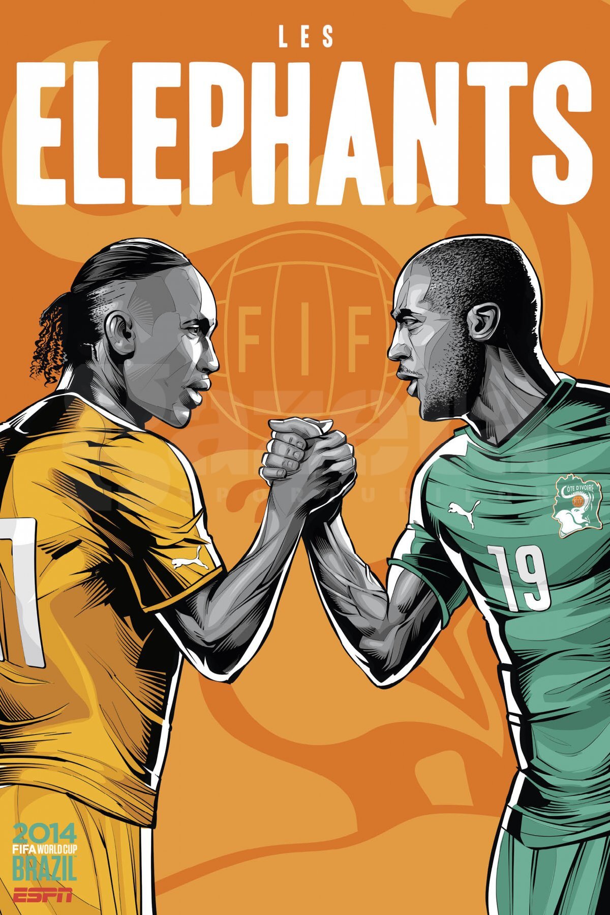 32 de postere nebune pentru Cupa Mondială! » "Supereroii" Rooney, Ronaldo şi Neymar în imagini incredibile