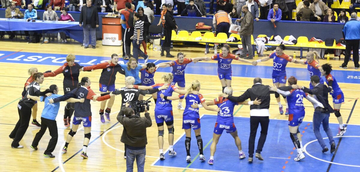 De la castane la campioane! » HCM Baia Mare a devenit în premieră campioană la handbal feminin