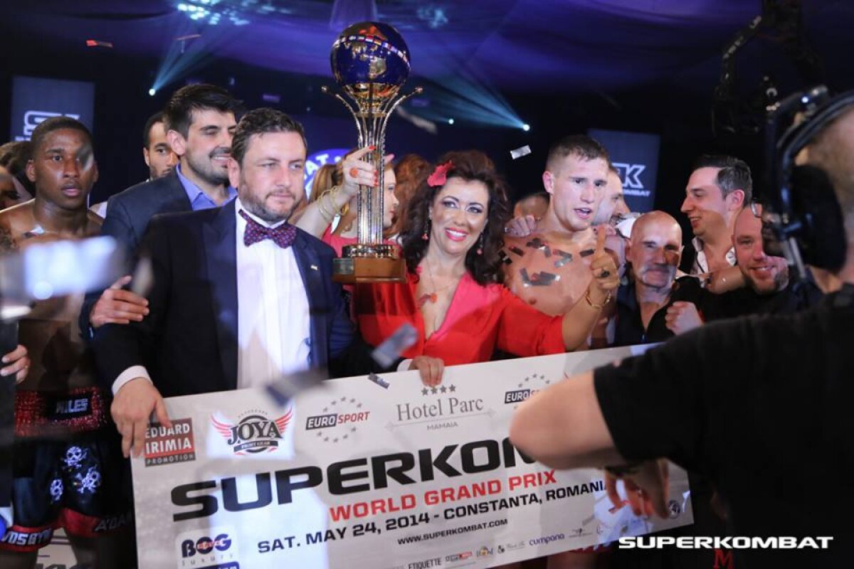 FOTO Cristian Ristea şi Amansio Paraschiv, românii învingători din ediţia VIP a circuitului Superkombat
