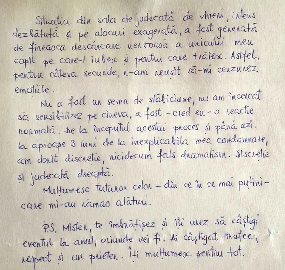 Mesaj de după gratii » Ce i-a transmis Mihai Stoica lui Laurenţiu Reghecampf după plecarea de la Steaua