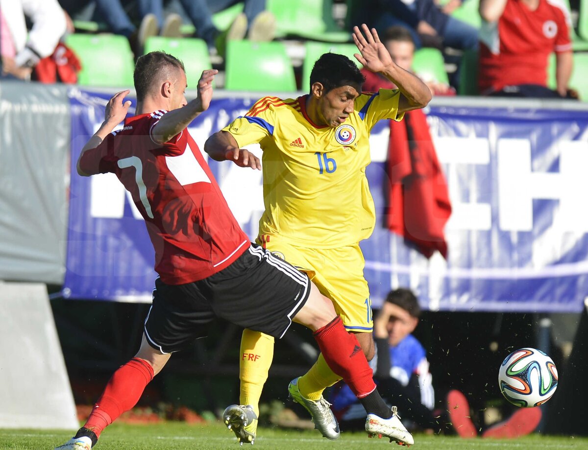 VIDEO şi FOTO România - Albania 1-0 » Răzvan Raţ aduce o victorie chinuită a "tricolorilor"