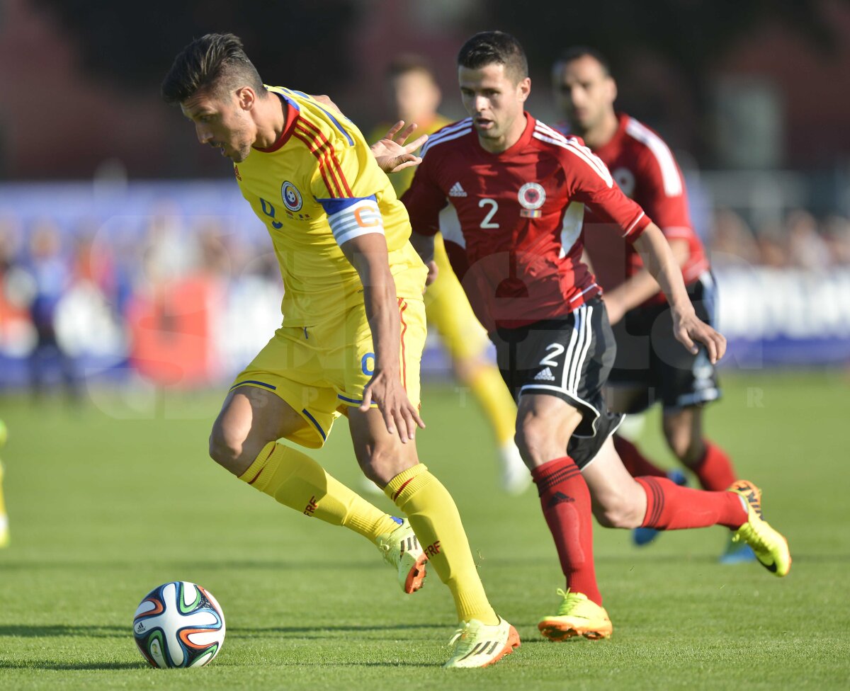 VIDEO şi FOTO România - Albania 1-0 » Răzvan Raţ aduce o victorie chinuită a "tricolorilor"