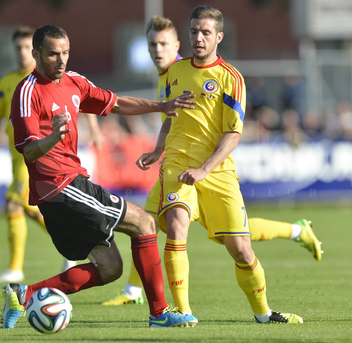 VIDEO şi FOTO România - Albania 1-0 » Răzvan Raţ aduce o victorie chinuită a "tricolorilor"