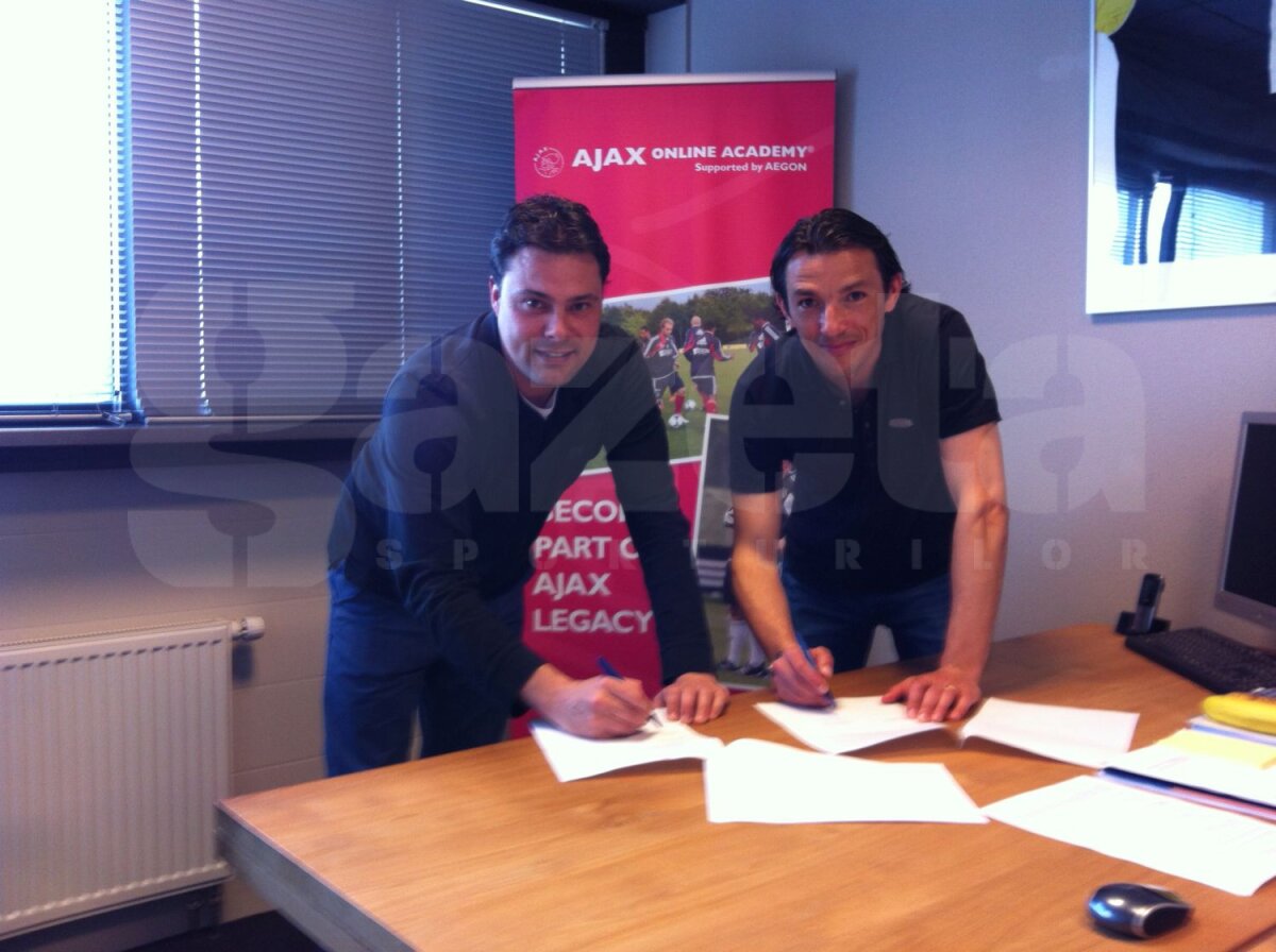 George Ogăraru deschide un nou drum » Avem secretele şcolii Ajax Amsterdam