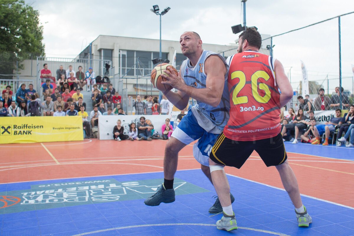 GALERIE FOTO Şi românii pot să sară » Show total la cel de-al doilea turneu Sport Arena Streetball din acest an