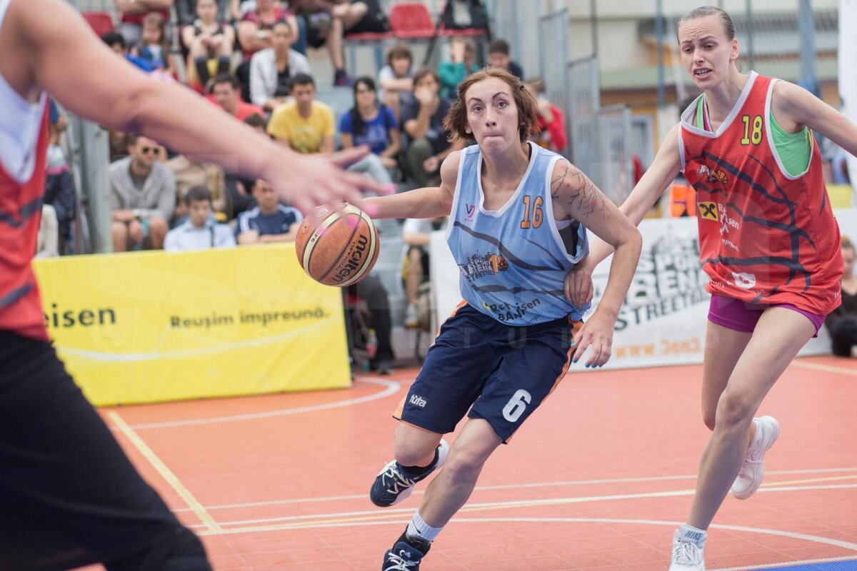 GALERIE FOTO Şi românii pot să sară » Show total la cel de-al doilea turneu Sport Arena Streetball din acest an