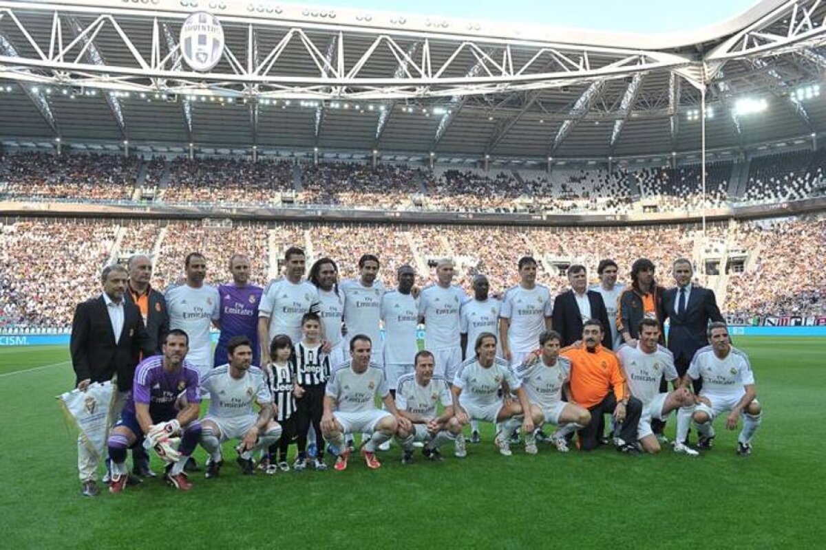 VIDEO Zizou şi Seedorf au rămas profesori în fotbal » Supergoluri într-un amical de lux al fostelor glorii de la Real şi de la Juve