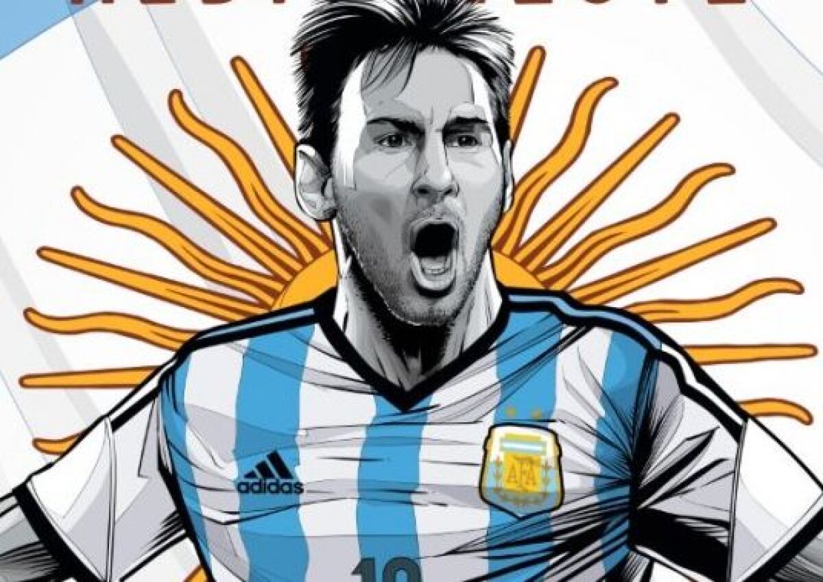 32 de postere nebune pentru Cupa Mondială! » "Supereroii" Rooney, Ronaldo şi Neymar în imagini incredibile