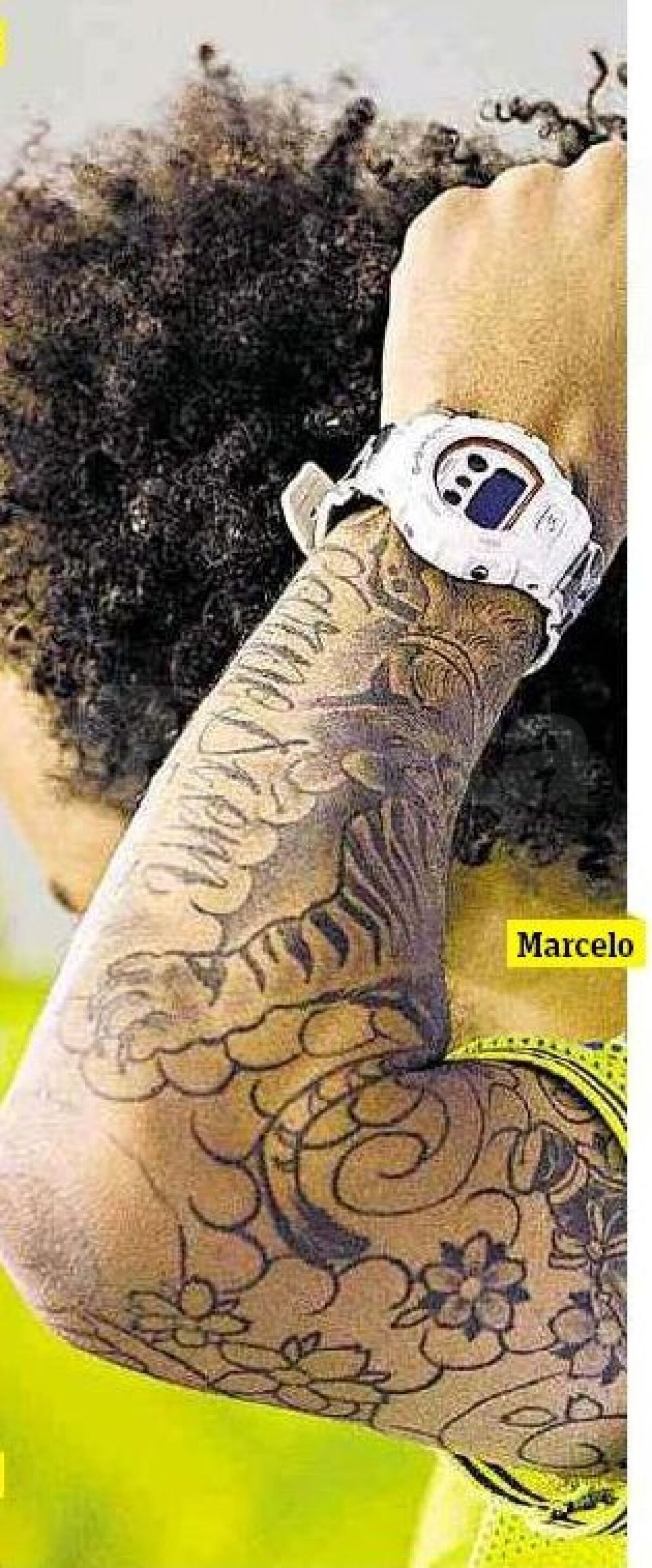 Însemnaţii » 10 din 11 titulari ai Braziliei sînt tatuaţi. Singurul jucător care face notă discordantă