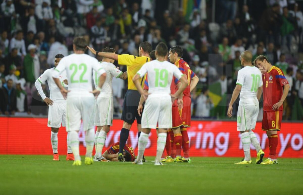 FOTO + VIDEO Înfrîngere în ultimul amical al României! » Algeria cîştigă după două gafe ale "tricolorilor"