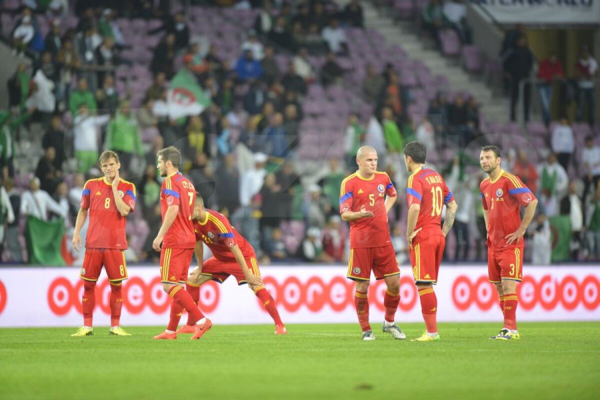 FOTO + VIDEO Înfrîngere în ultimul amical al României! » Algeria cîştigă după două gafe ale "tricolorilor"