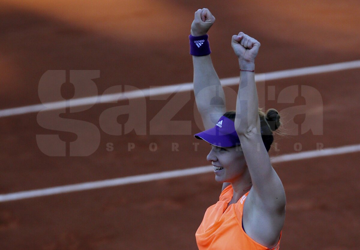 FOTO Victorie fantastică a Simonei Halep în semifinale la Roland Garros! Sîmbătă va juca împotriva Mariei Şarapova în ultimul act