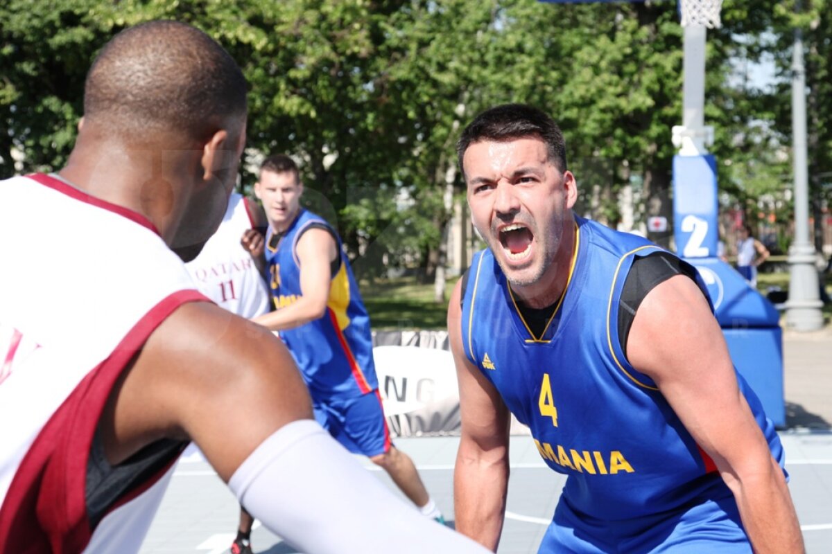 GALERIE FOTO Naţionalele de baschet 3x3 ale României, în grafic după prima zi a Mondialelor de la Moscova