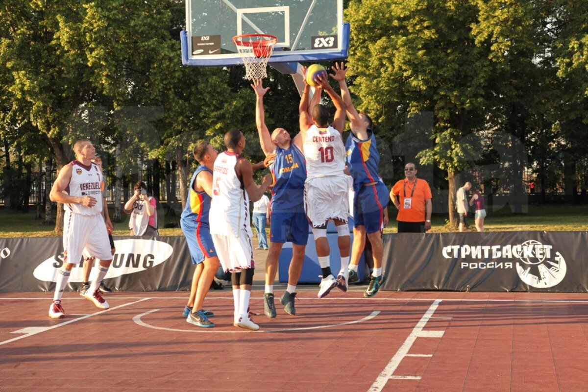 GALERIE FOTO Naţionalele de baschet 3x3 ale României, în grafic după prima zi a Mondialelor de la Moscova