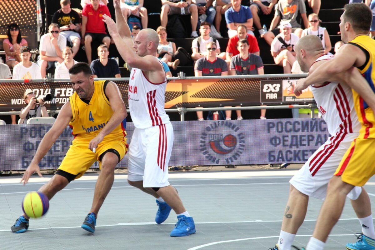 Mesaj pentru Halep din Rusia » România a înregistrat o victorie la Moscova, la mondialele de baschet 3x3