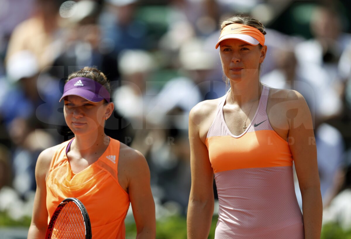 Galerie FOTO Şarapova a cîştigat Roland Garros, după un meci senzaţional făcut de Simona Halep! Încurajeaz-o aici pe jucătoarea noastră
