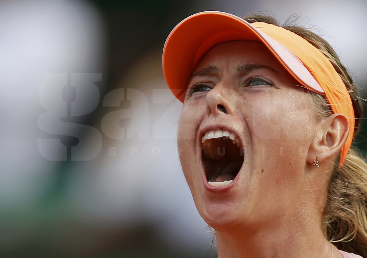 Galerie FOTO Şarapova a cîştigat Roland Garros, după un meci senzaţional făcut de Simona Halep! Încurajeaz-o aici pe jucătoarea noastră