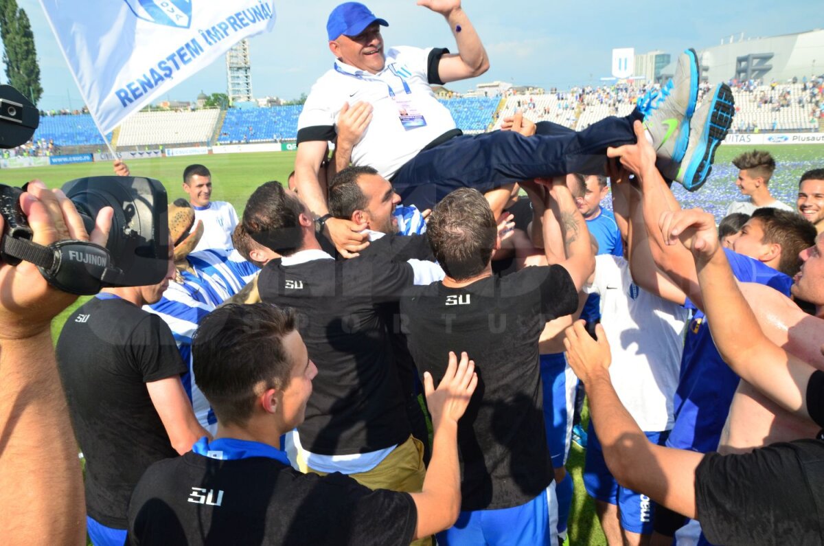 Galerie FOTO Parisul Băniei » CSU i-a învins cu 3-0 pe vîlceni şi a sărbătorit cu fast promovarea în Liga 1