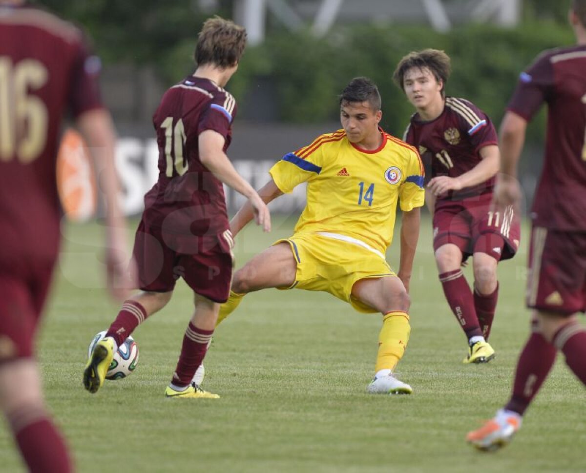 GALERIE FOTO Specialiştii înfrîngerilor! România U19 a ratat prezenţa la Campionatul Europan după 1-3 cu Rusia