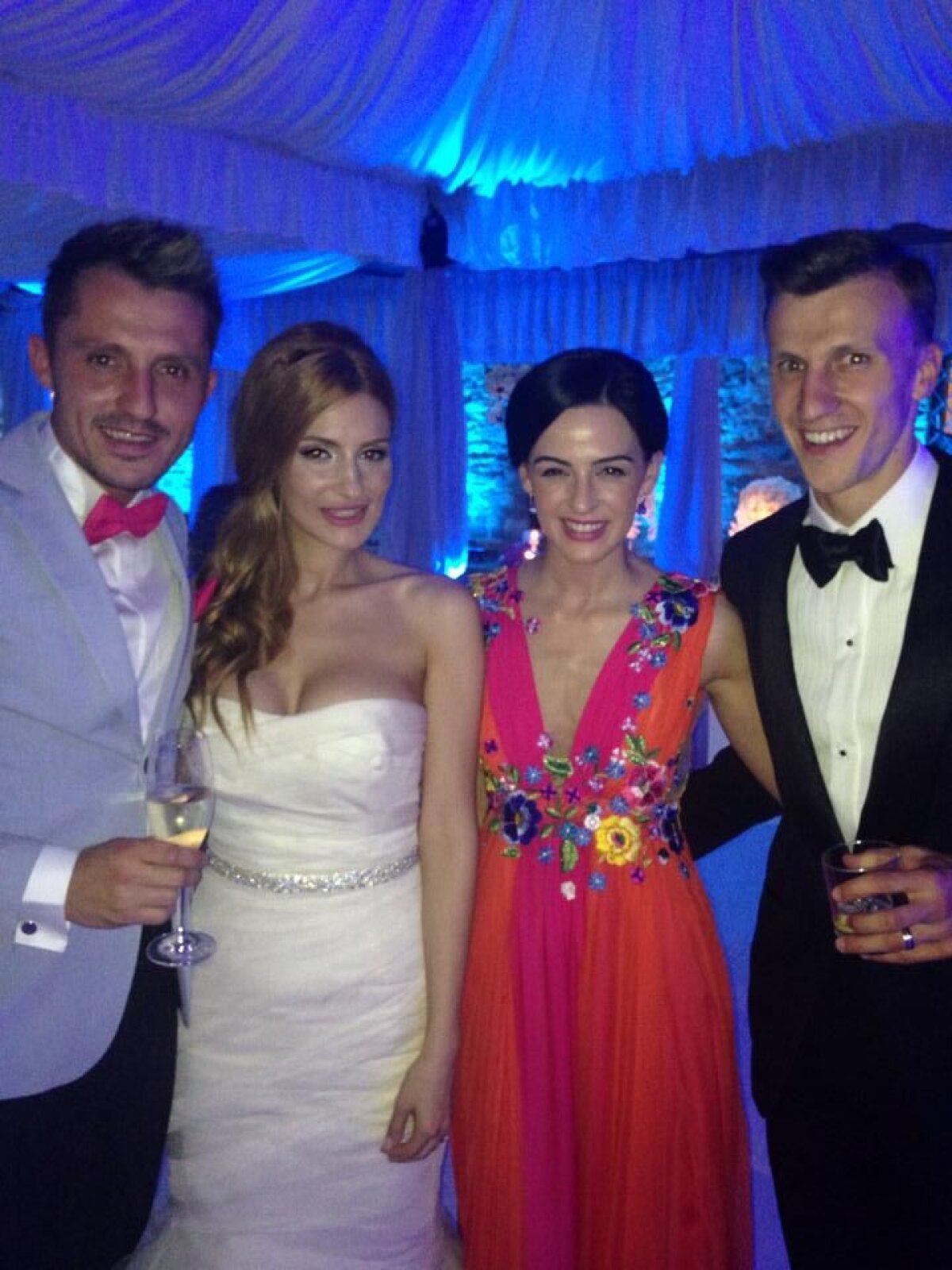 Nuntă de 500.000 de euro » Petrecere fastuoasă la căsătoria lui Vlad Chiricheş cu Sabrina