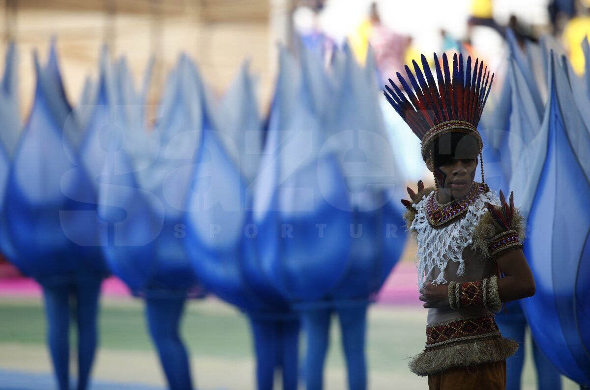 VIDEO ŞI FOTO Imagini spectaculoase din Brazilia, de la ceremonia de deschidere a Campionatului Mondial! J LO a făcut show