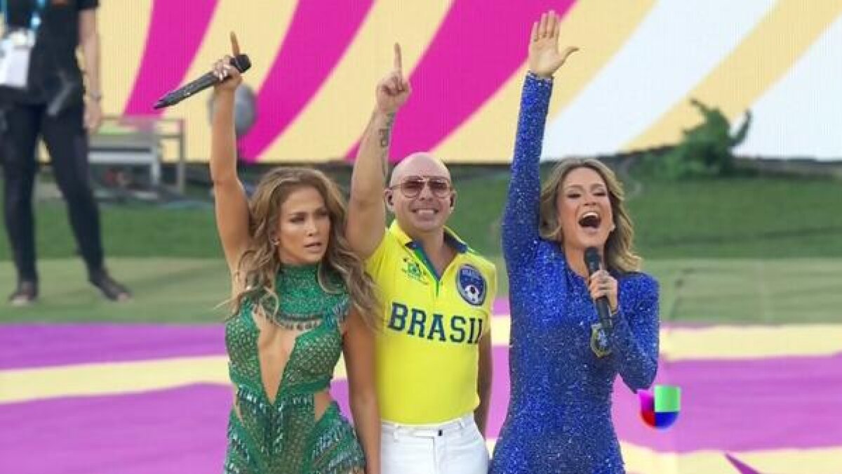 VIDEO ŞI FOTO Imagini spectaculoase din Brazilia, de la ceremonia de deschidere a Campionatului Mondial! J LO a făcut show