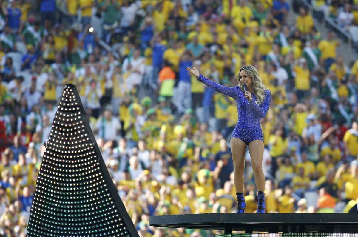 VIDEO ŞI FOTO Imagini spectaculoase din Brazilia, de la ceremonia de deschidere a Campionatului Mondial! J LO a făcut show