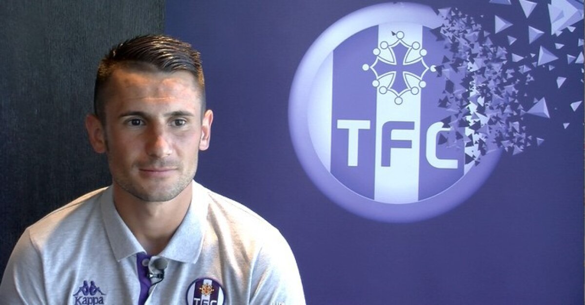 VIDEO Oficial! Dragoş Grigore a fost prezentat la Toulouse » Primele declaraţii ale fotbalistului