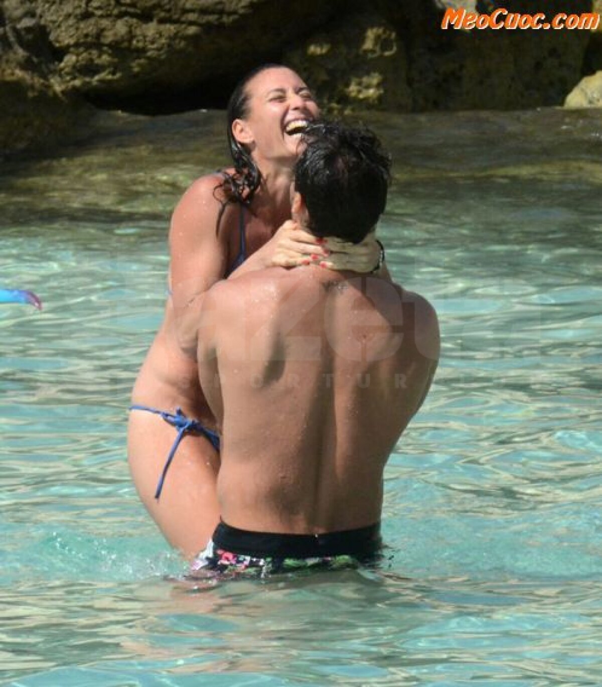 FOTO Amore italiano » Flavia Pennetta şi Fabio Fognini s-au bucurat de cîteva zile la plajă, în Ibiza