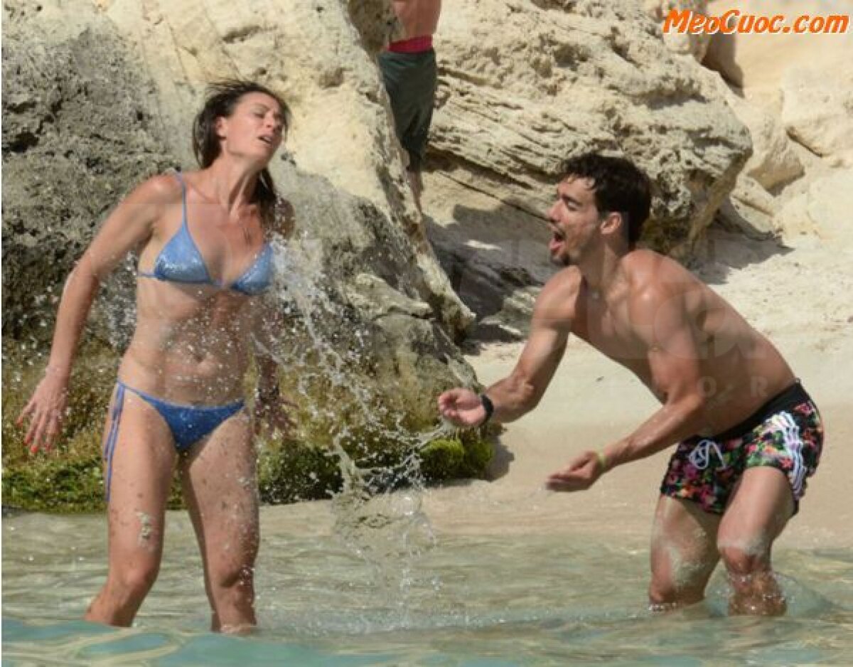 FOTO Amore italiano » Flavia Pennetta şi Fabio Fognini s-au bucurat de cîteva zile la plajă, în Ibiza
