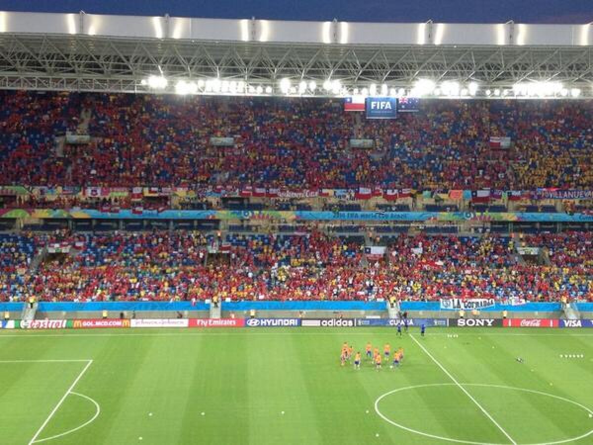 VIDEO şi FOTO Chile - Australia 3-1. Sud-americanii s-au simţit ca acasă în Brazilia şi s-au impus în debutul la Mondial