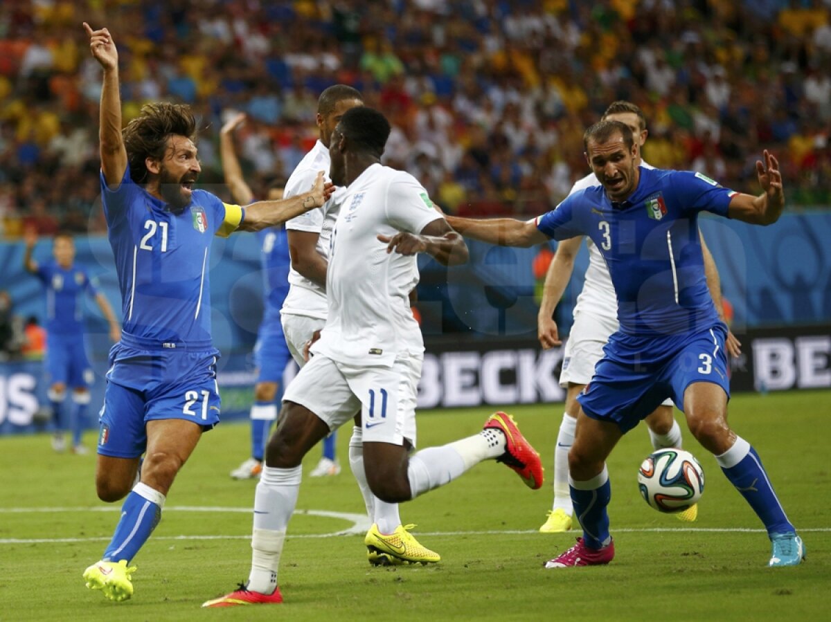 VIDEO+FOTO Recital la Manaus » Italia a învins Anglia, 2-1, după un meci spectaculos