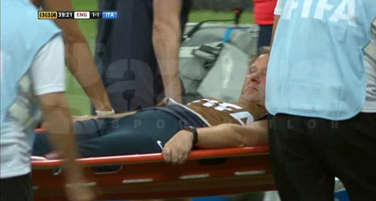 FOTO Accidentare stupidă la Manaus » Golul lui Daniel Sturridge a creat panică pe banca Angliei