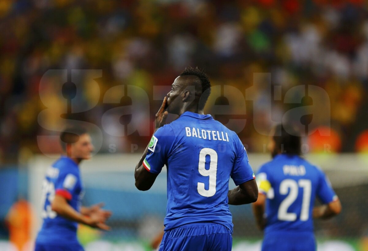 VIDEO+FOTO Recital la Manaus » Italia a învins Anglia, 2-1, după un meci spectaculos