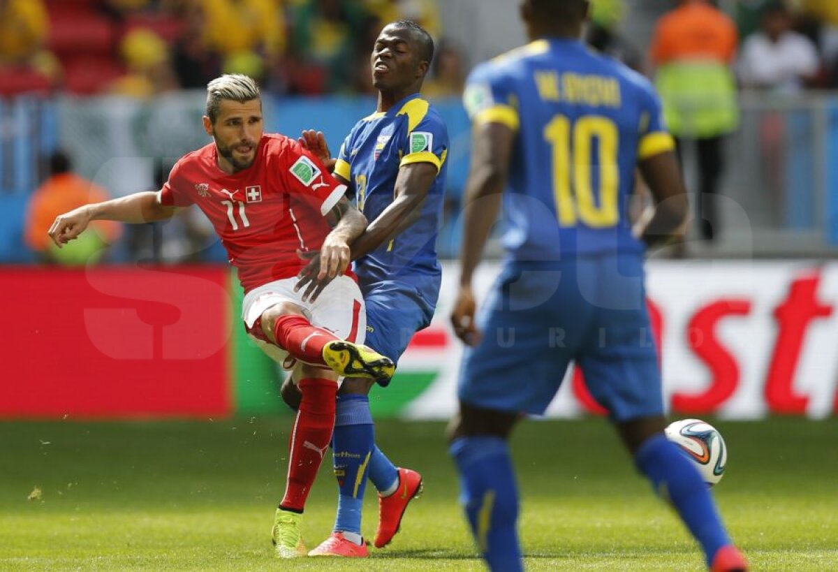 VIDEO + FOTO Elveţia învinge Ecuadorul la ultima fază a meciului!