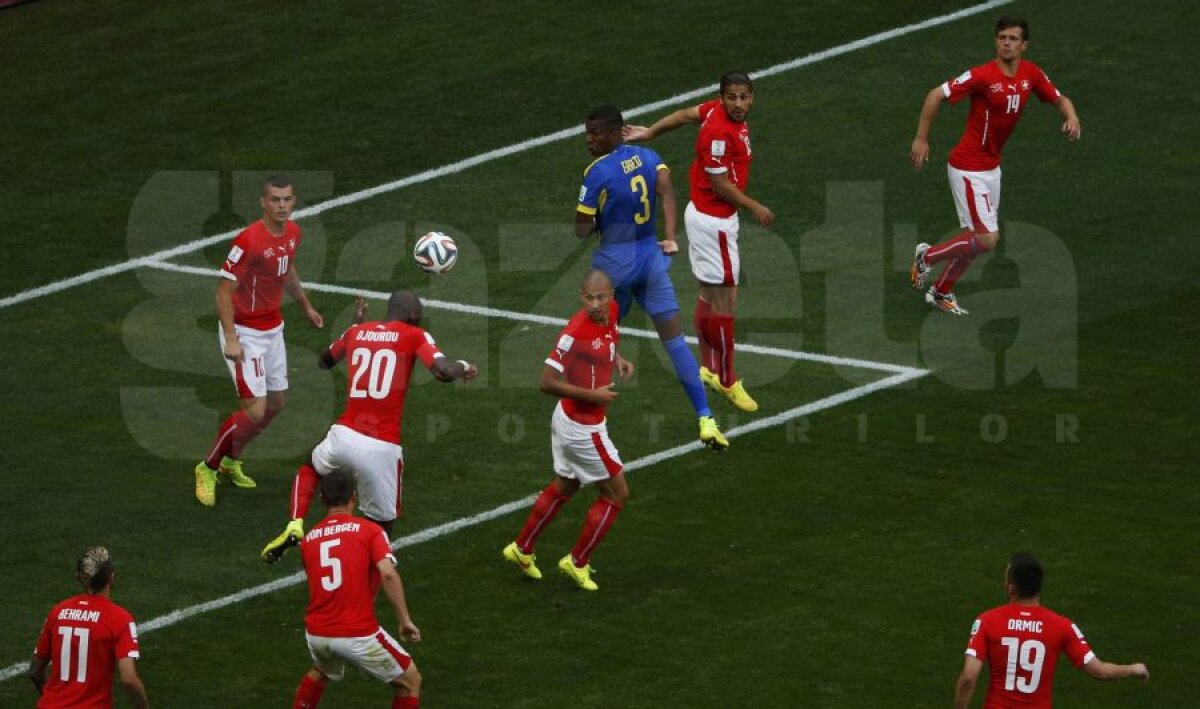 VIDEO + FOTO Elveţia învinge Ecuadorul la ultima fază a meciului!