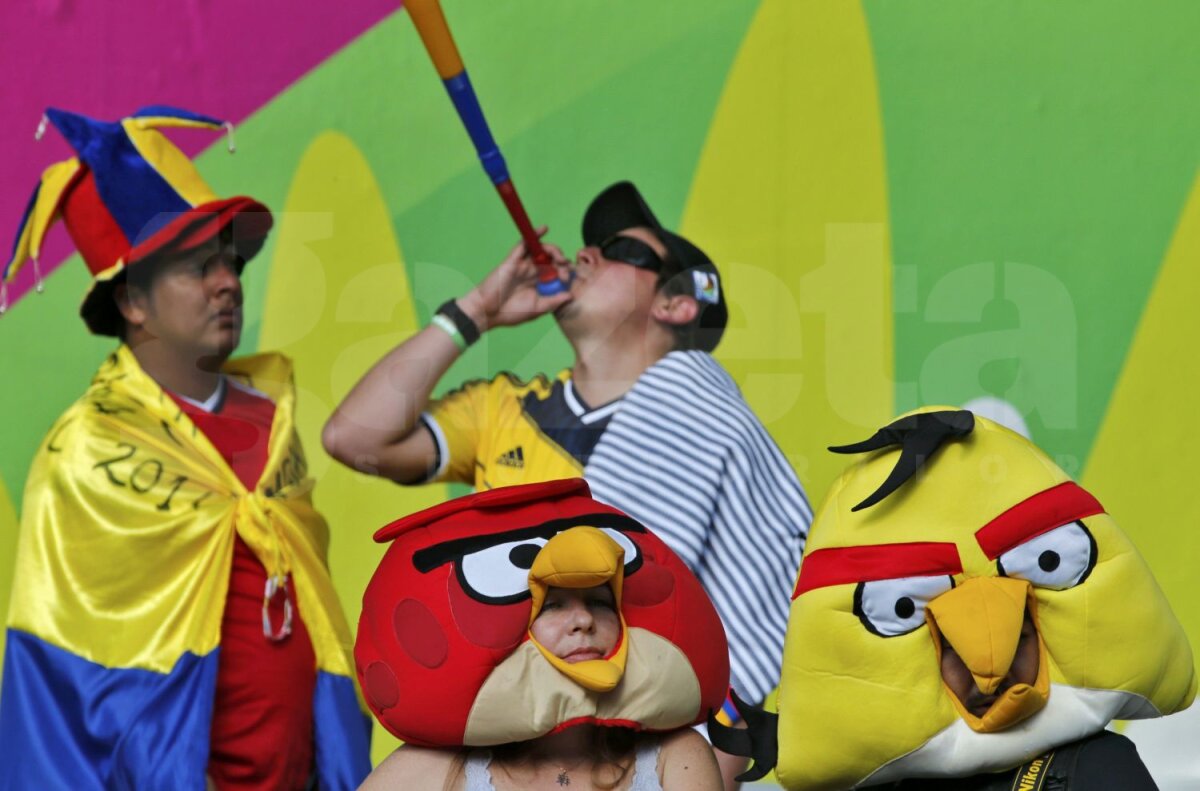 FOTO Carnavalul din tribune » Cum arată Cupa Mondială văzută prin camerele fotoreporterilor