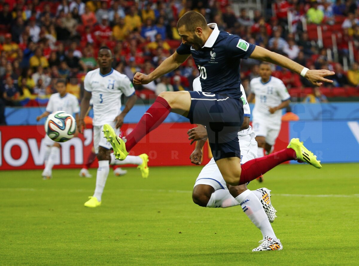 FOTO + VIDEO Franţa cîştigă categoric meciul de debut la CM, 3-0 cu Honduras!