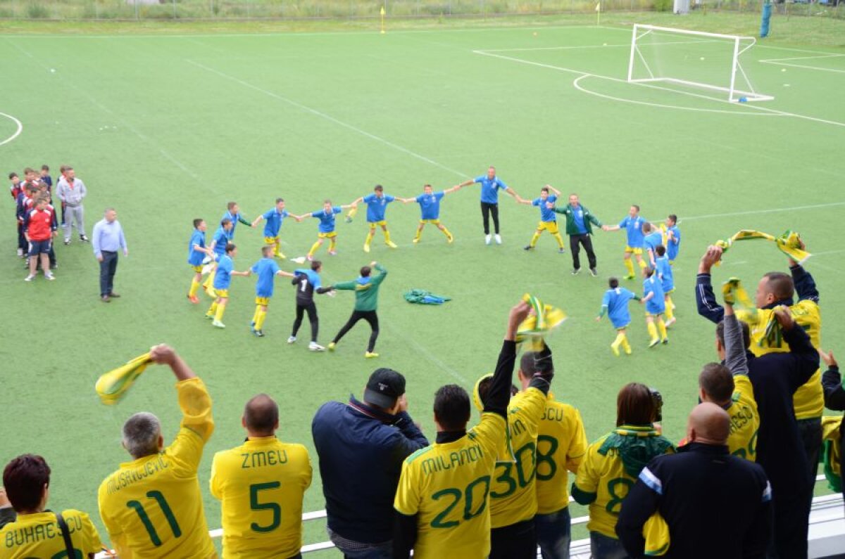 FOTO Vaslui a învins Academia Gheorghe Hagi şi e campioană naţională la juniori D