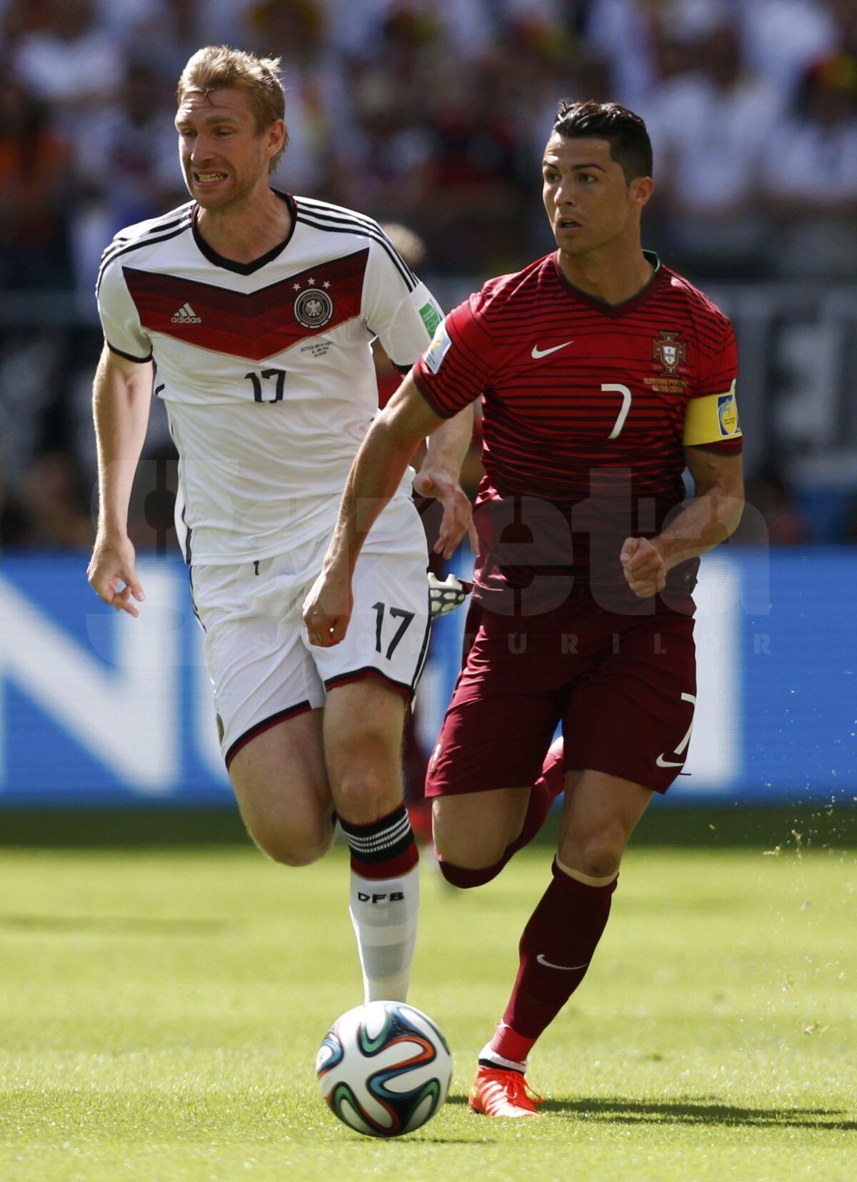 VIDEO+FOTO Pentru Schumi » Germania a făcut instrucţie cu Portugalia lui Cristiano Ronaldo, 4-0!