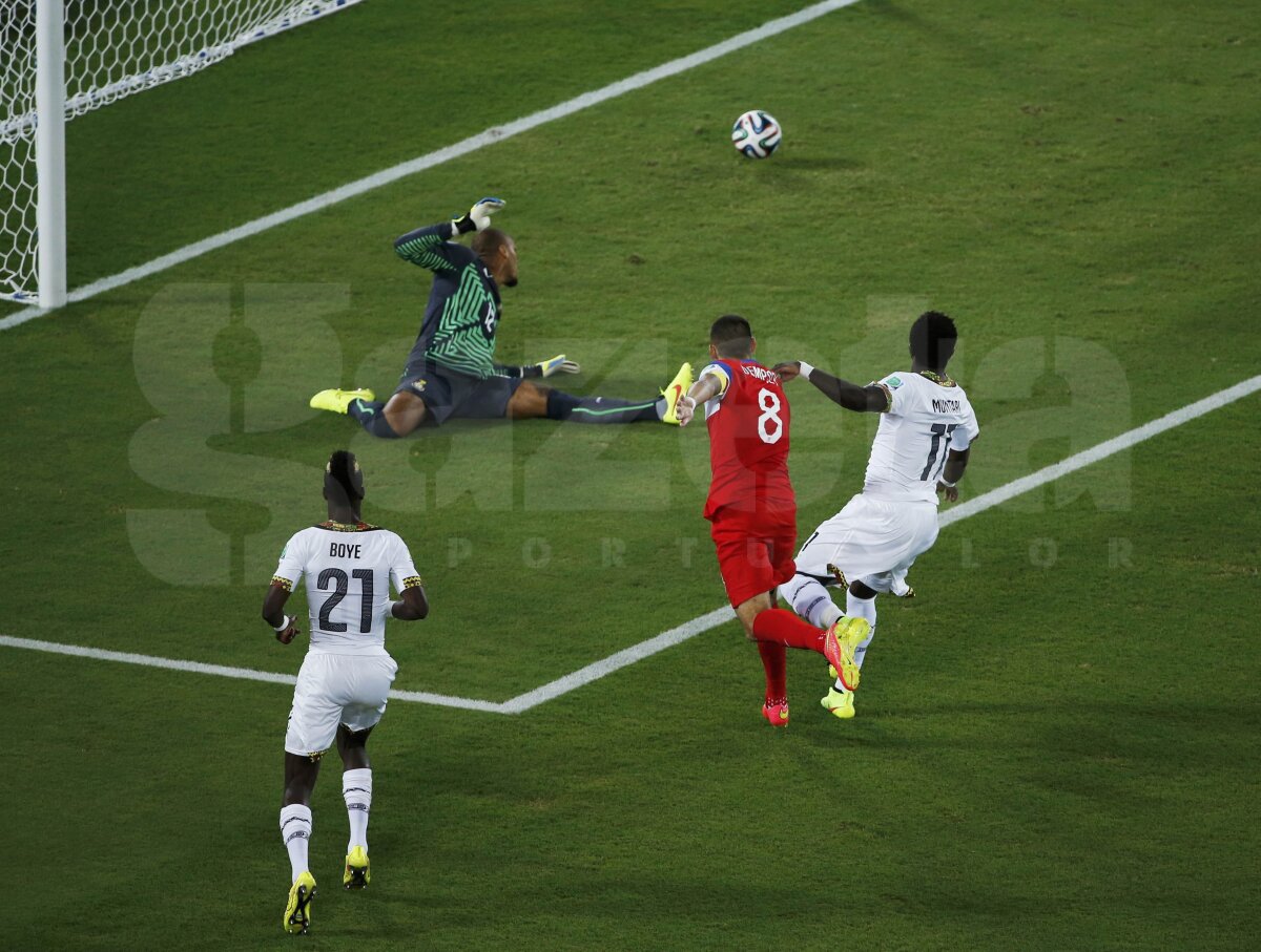 VIDEO+FOTO Vremea revanşei » SUA a învins Ghana, 2-1, la al treilea duel direct de la Mondiale