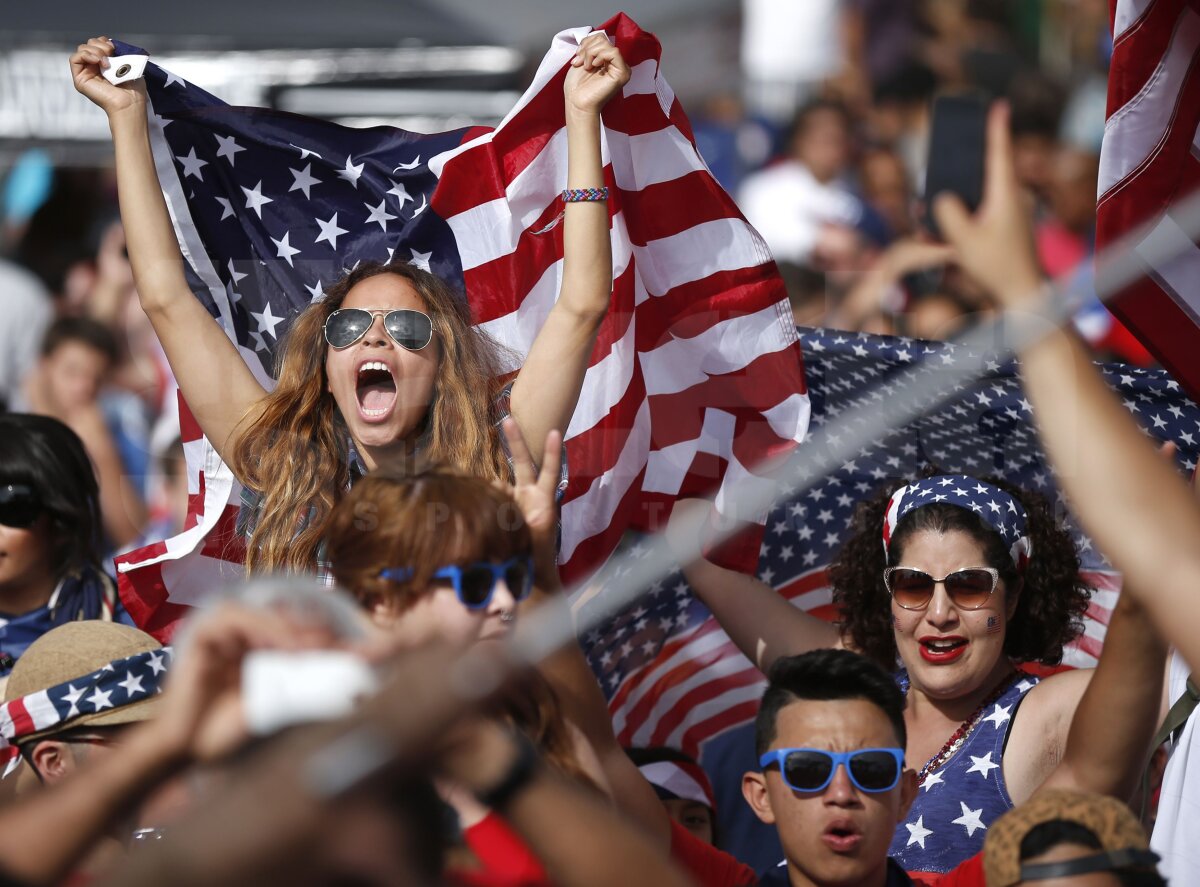 VIDEO şi FOTO Explozie de bucurie după golul lui Clint Depsey împotriva Ghanei » Cum au trăit americanii primul meci de la CM