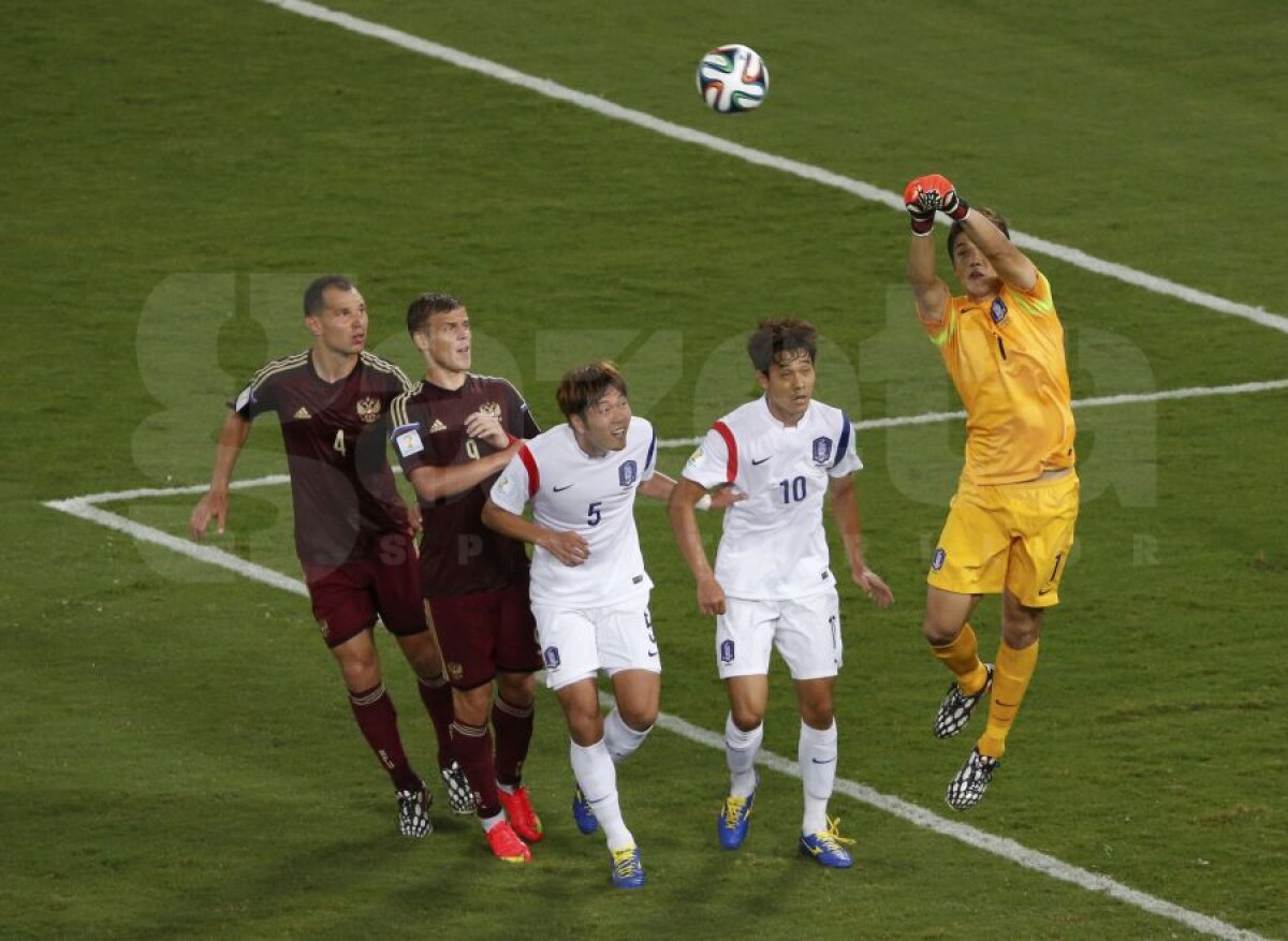 VIDEO &FOTO » Alexander Kerjakov a salvat onoarea Rusiei şi a egalat recordul de goluri all-time la naţională, după 1-1 împotriva Coreei de Sud