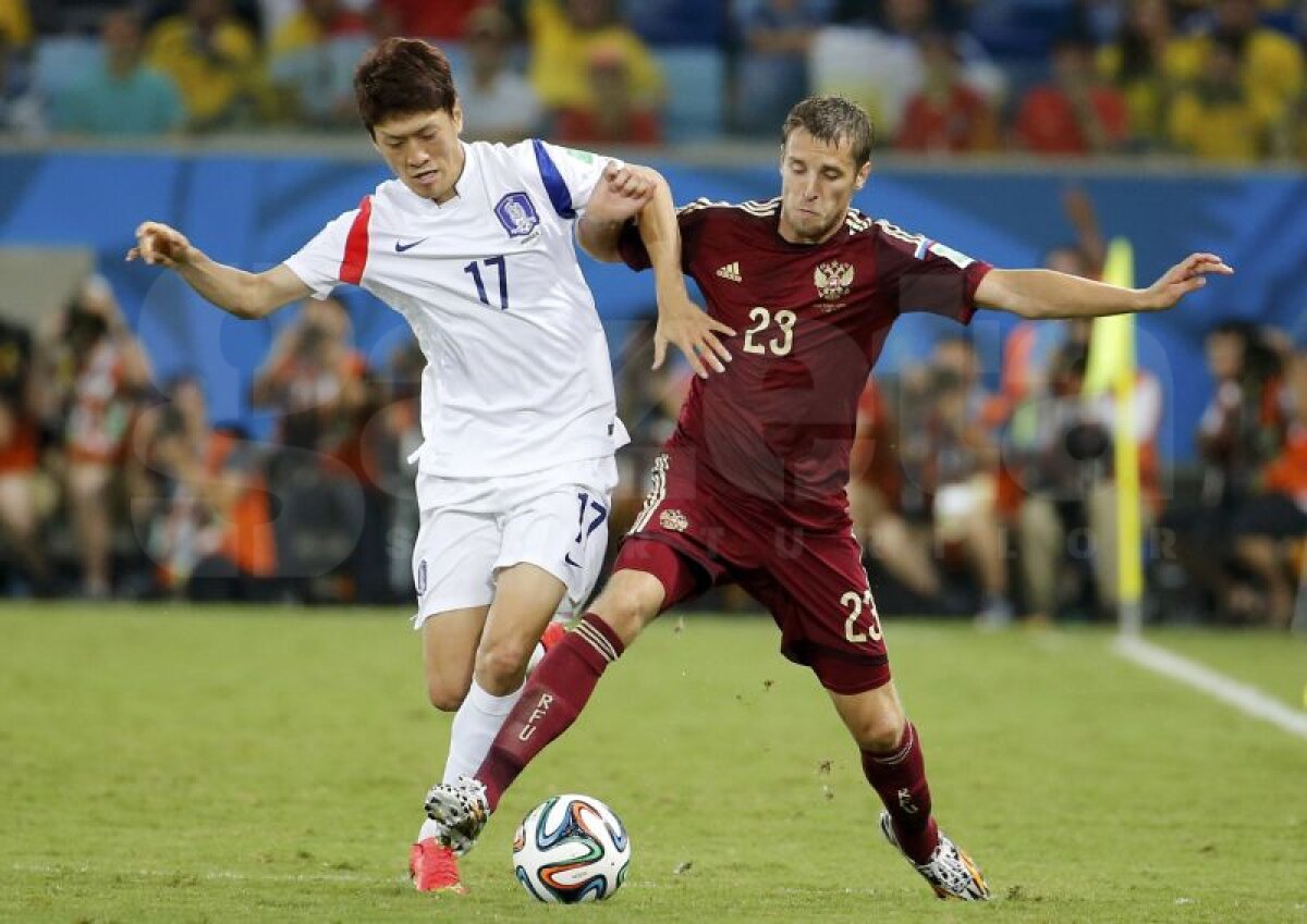 VIDEO &FOTO » Alexander Kerjakov a salvat onoarea Rusiei şi a egalat recordul de goluri all-time la naţională, după 1-1 împotriva Coreei de Sud