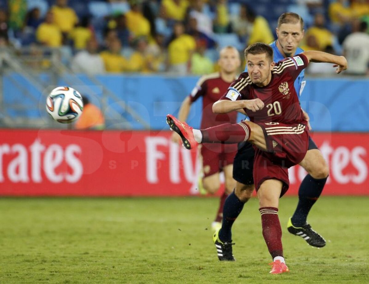 VIDEO &FOTO » Alexander Kerjakov a salvat onoarea Rusiei şi a egalat recordul de goluri all-time la naţională, după 1-1 împotriva Coreei de Sud