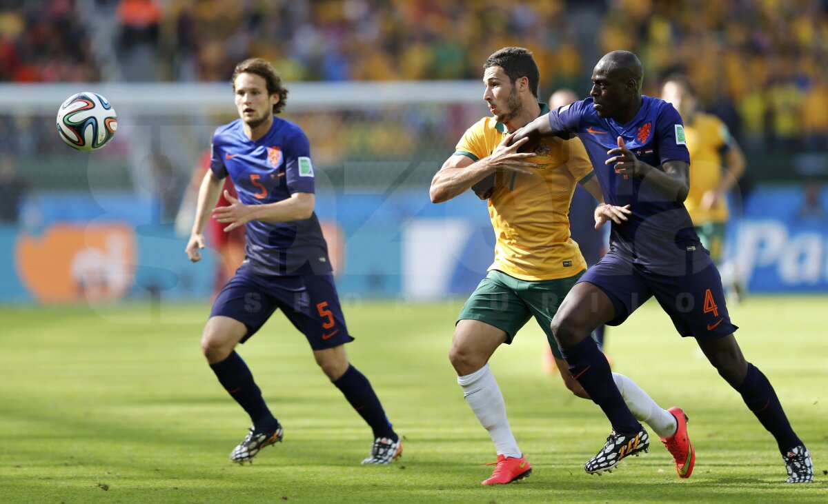VIDEO şi FOTO Australia - Olanda 2-3 » "Portocala mecanică" are maximum de puncte şi 8 goluri înscrise în două meciuri