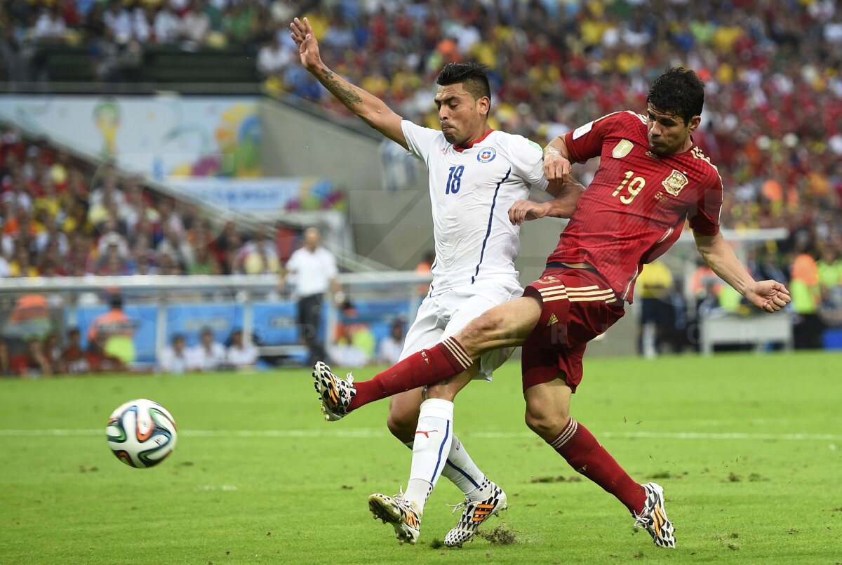 VIDEO şi FOTO Spania - Chile 0-2 » Campioana Mondială en-titre pleacă acasă, atingînd o premieră istorică